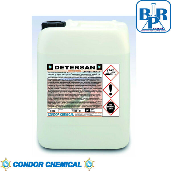 10 LITRI IGIENIZZANTE DETERGENTE SANIFICANTE SUPERFICI DETERSAN CONDOR CHEMICAL
