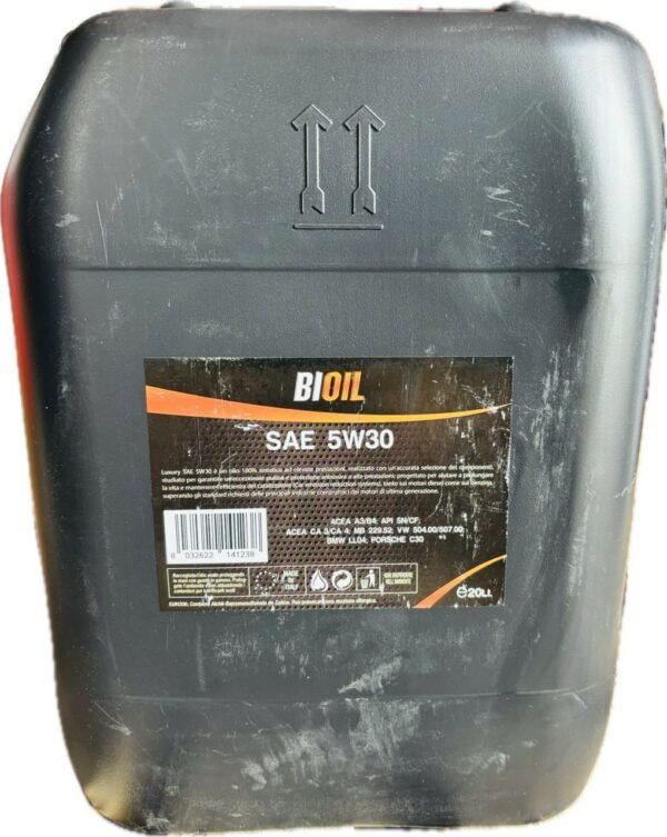 20 LITRI OLIO MOTORE AUTO  BIOIL 5W30 LT 20 A3/B4