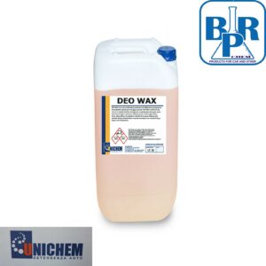 TANICA DA 25 LITRI UNICHEM DEO WAX CERA AUTO ASCIUGANTE LAVAGGIO PROFESSIONALE