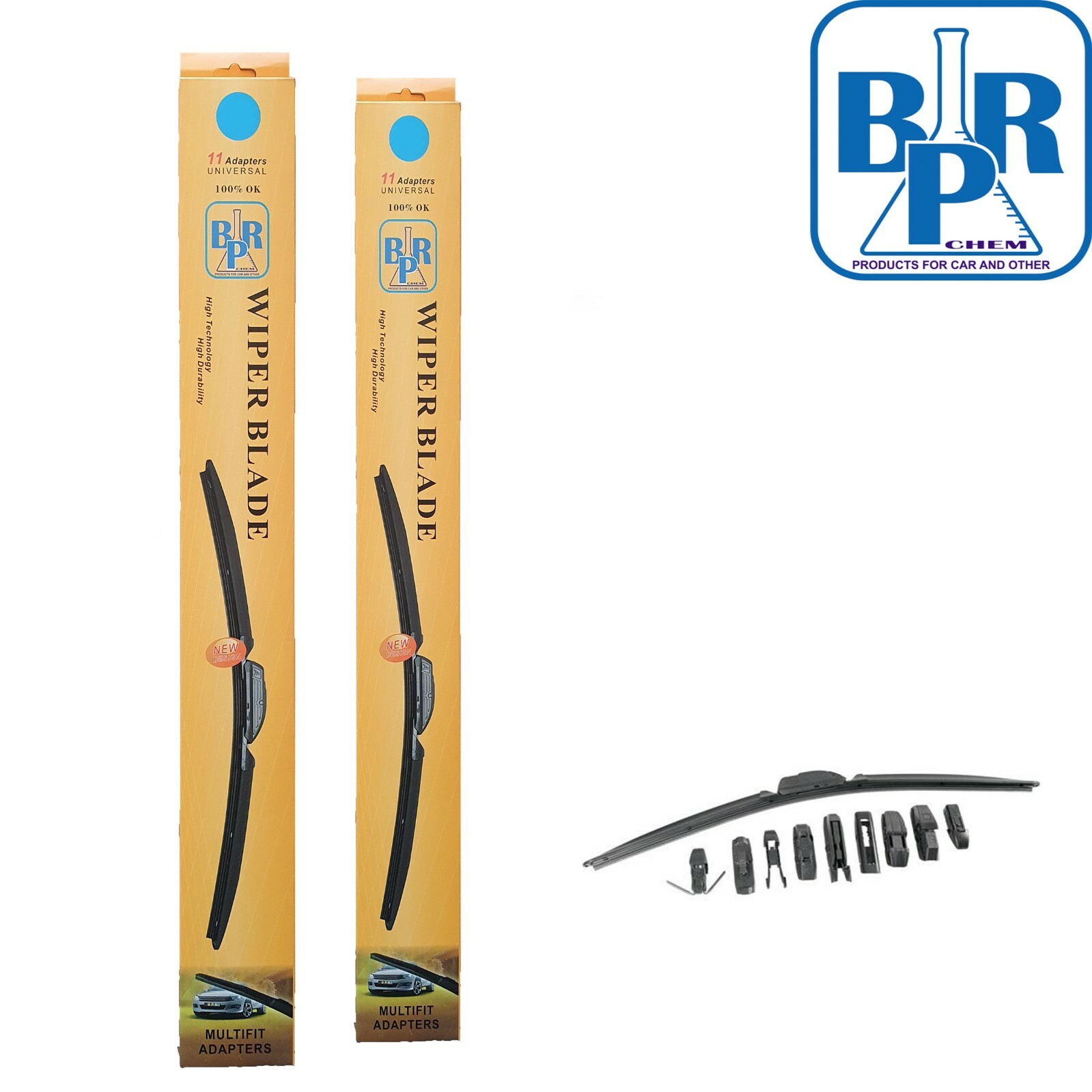 2 SPAZZOLE TERGICRISTALLO AEROTWIN ANTERIORI VW VOLKSWAGEN GOLF V '03 & VI '08